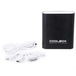 CoolBox - Pin sạc dự phòng / 12800mAh (Đen)