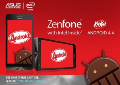 Asus nâng cấp ZenFone lên Android 4.4. KitKat