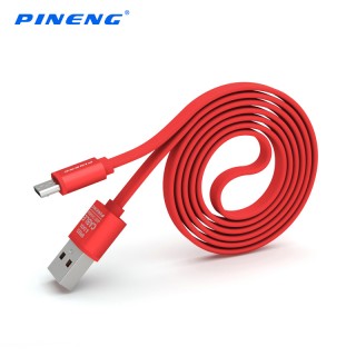 Cáp sạc dùng cho điện thoại chuẩn Micro USB Pineng PN-303 (Đỏ)