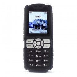 Điện thoại di động kiêm pin sạc dự phòng LandRover A8 Plus 2 SIM (Đen)