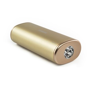 Pisen Easy rechargeable flashlight style - Pin sạc dự phòng / 5000mAh (Vàng)